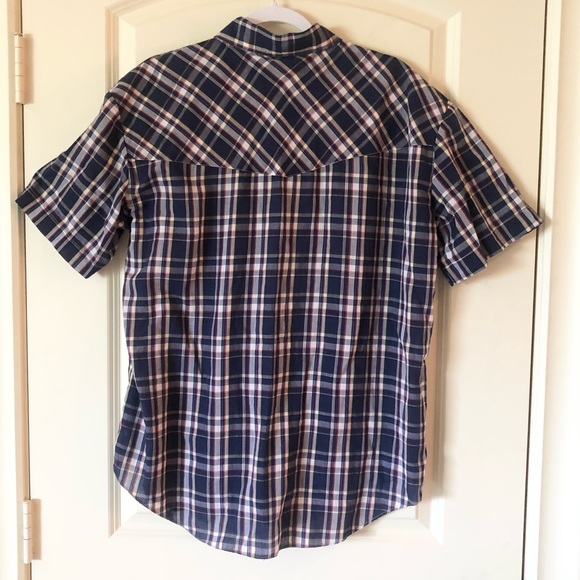 Vintage western Pearl snap button down - Picture 7 of 9